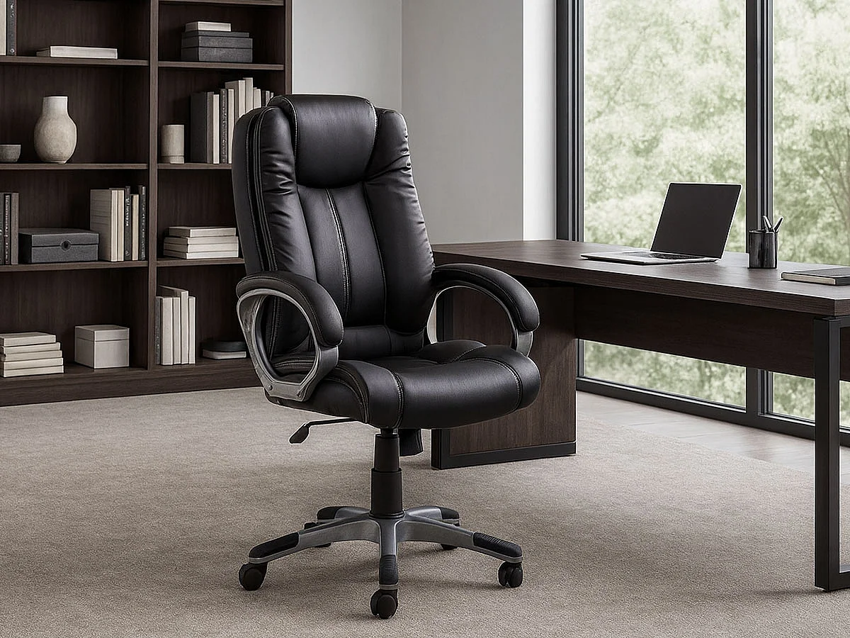 Cadeira de Escritório Executiva, Novis (Preto)