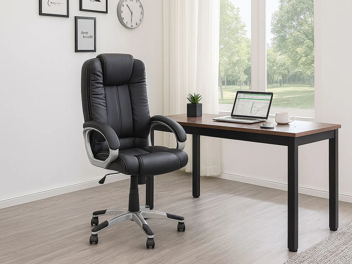 Cadeira de Escritório Executiva, Novis (Preto)