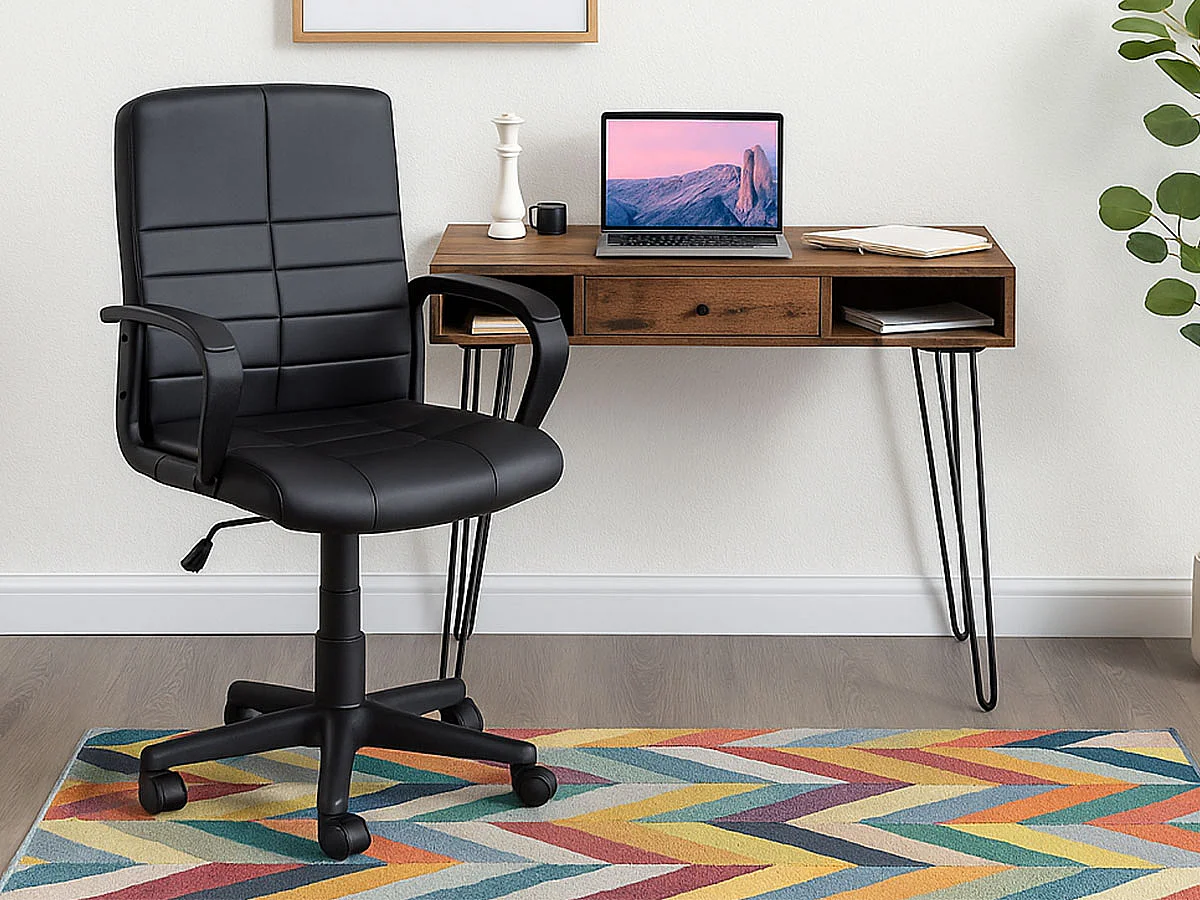 Cadeira de Escritório Executiva, Studio (Preto)