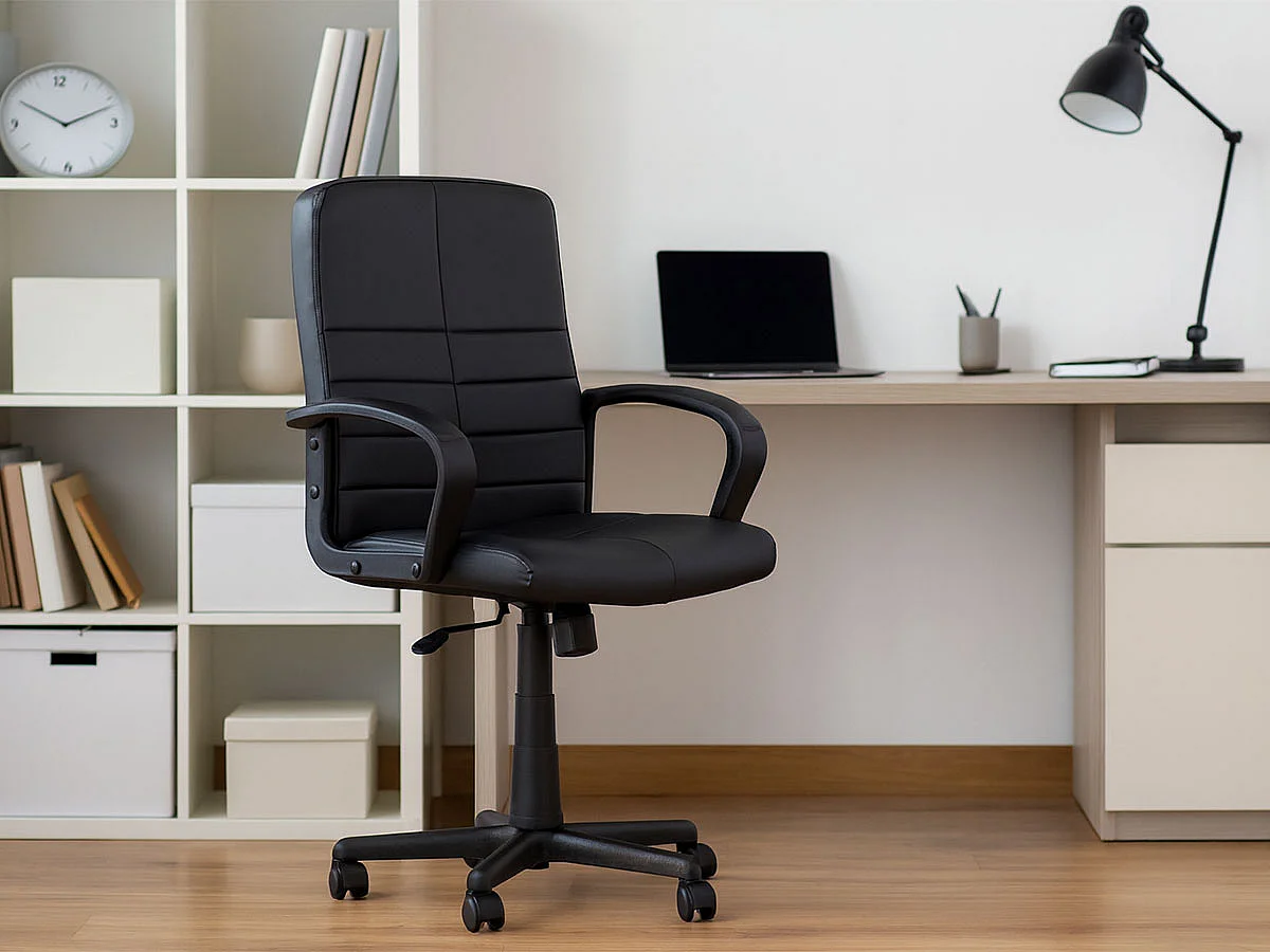 Cadeira de Escritório Executiva, Studio (Preto)