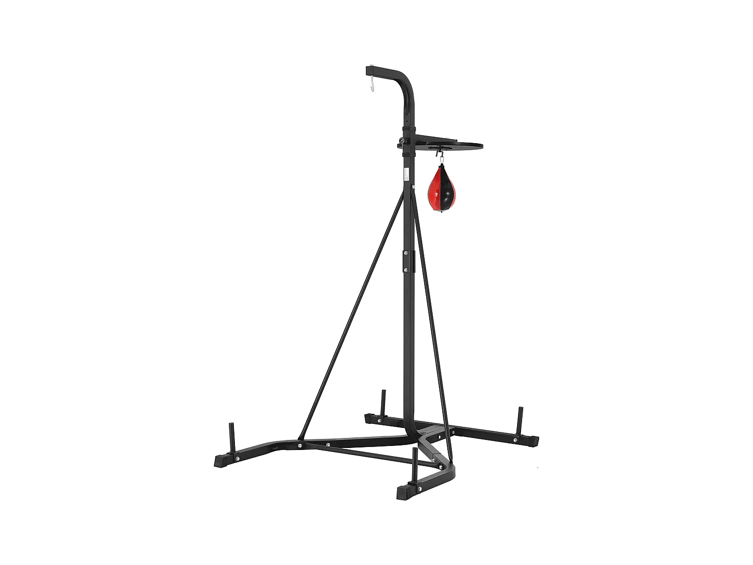 Support de Sac de Frappe en Acier SucceBuy 2-en-1, Charge 65 kg, Station de Boxe Fitness