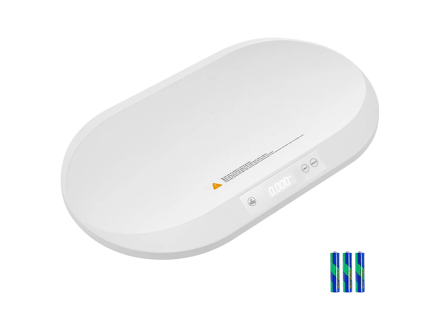 Slimme Digitale Babyweegschaal SucceBuy, Bluetooth voor Baby's tot 40 kg met Plakband