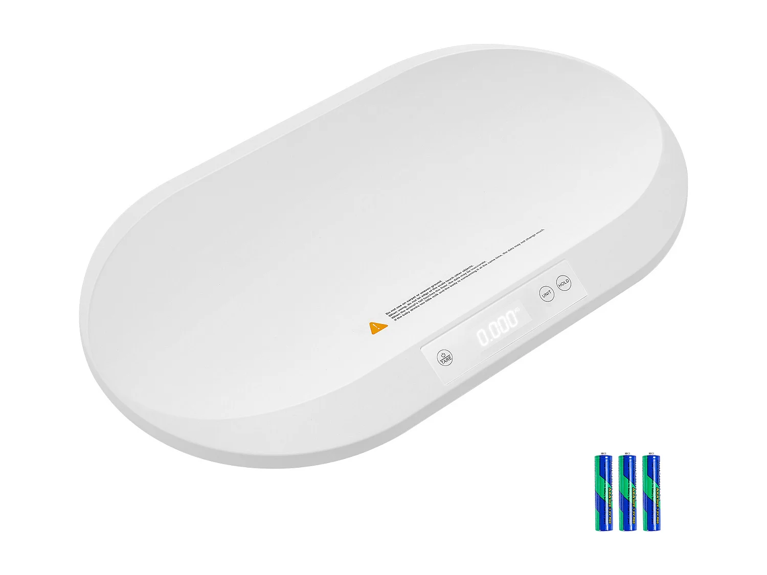 Balance Numérique Intelligente Pèse-Bébé SucceBuy, Bluetooth pour Bébé 40 kg avec Ruban Adhésif