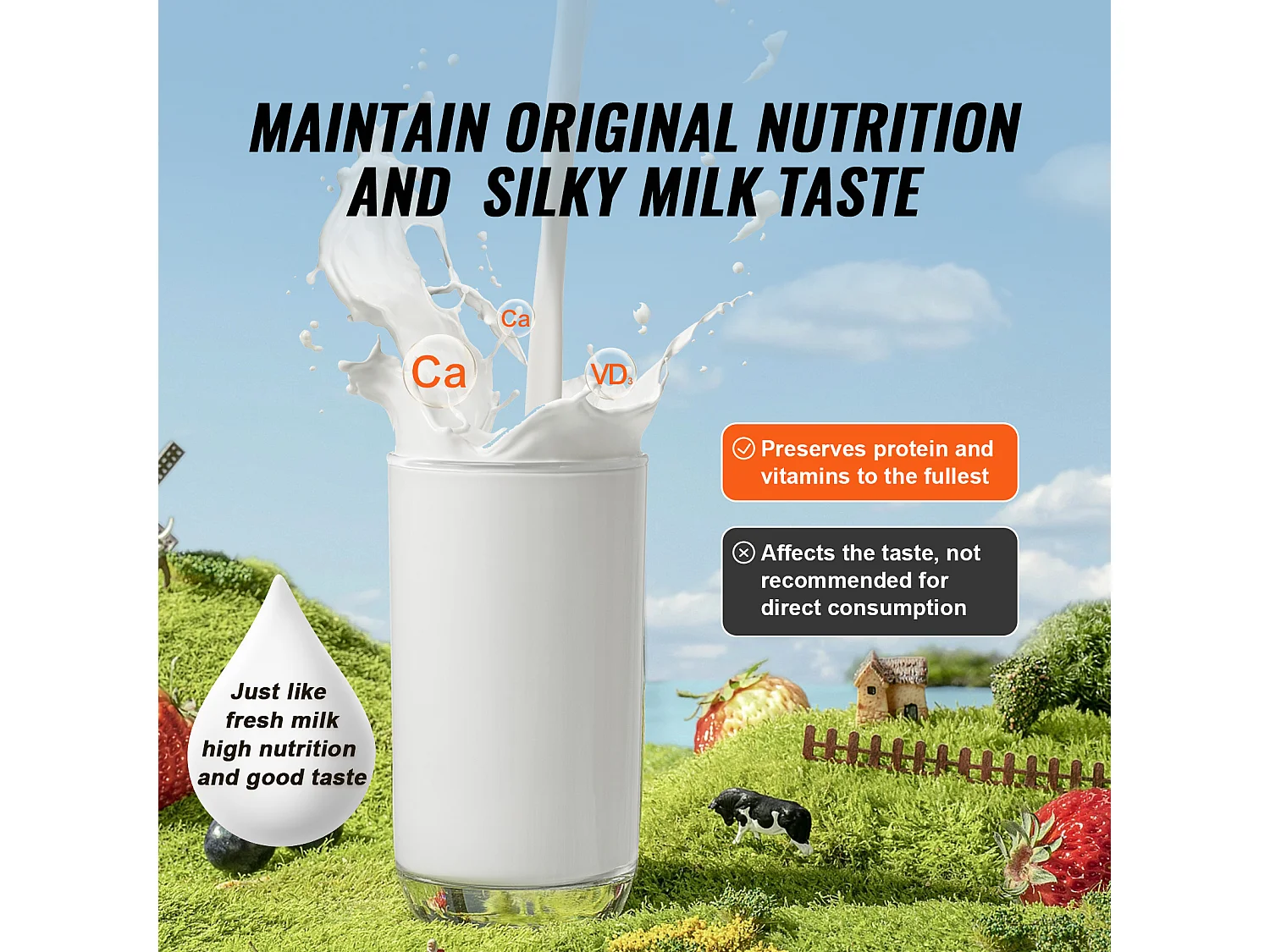 Machine de Pasteurisation du Lait Commerciale SucceBuy, 30L, pour la Stérilisation, Acier Inoxydable 304 de Qualité Alimentaire