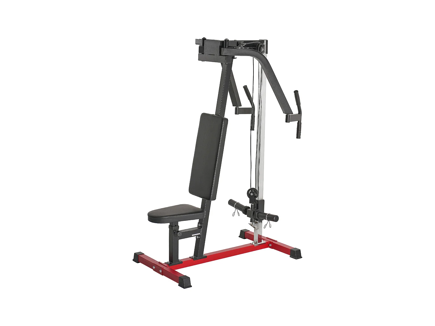 Appareil de Musculation SucceBuy, Presse Pectoral Réglable, Capacité de 204 kg, Gym Domicile pour Poitrine, Dos, Deltoïde Arrière et Épaules