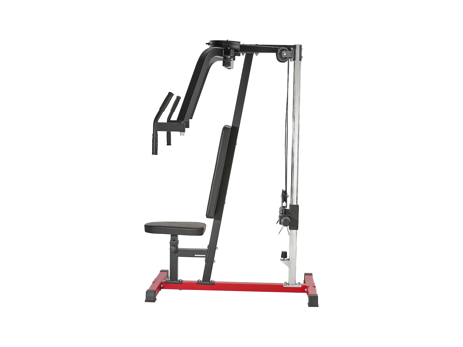 Appareil de Musculation SucceBuy, Presse Pectoral Réglable, Capacité de 204 kg, Gym Domicile pour Poitrine, Dos, Deltoïde Arrière et Épaules