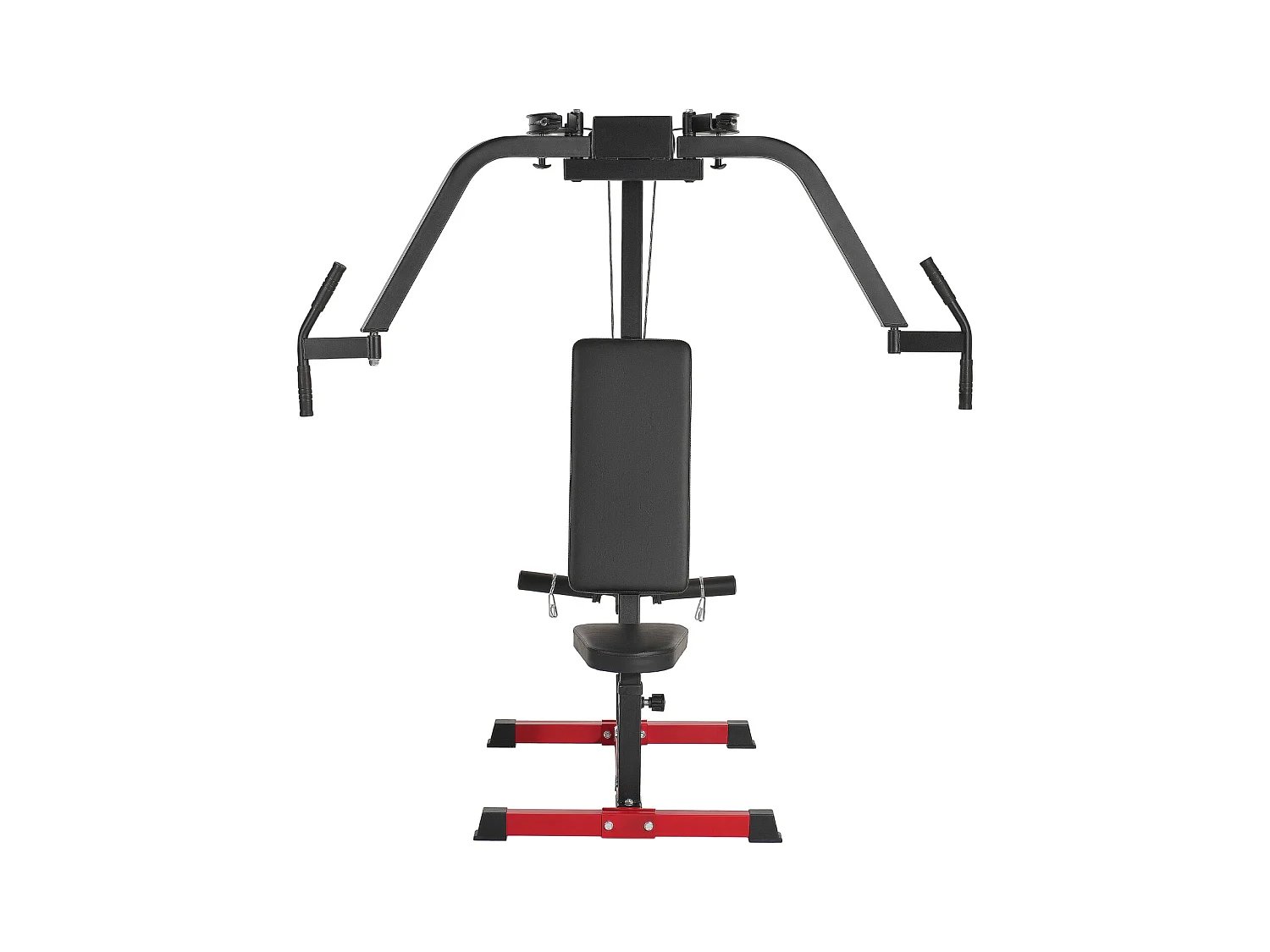 Appareil de Musculation SucceBuy, Presse Pectoral Réglable, Capacité de 204 kg, Gym Domicile pour Poitrine, Dos, Deltoïde Arrière et Épaules