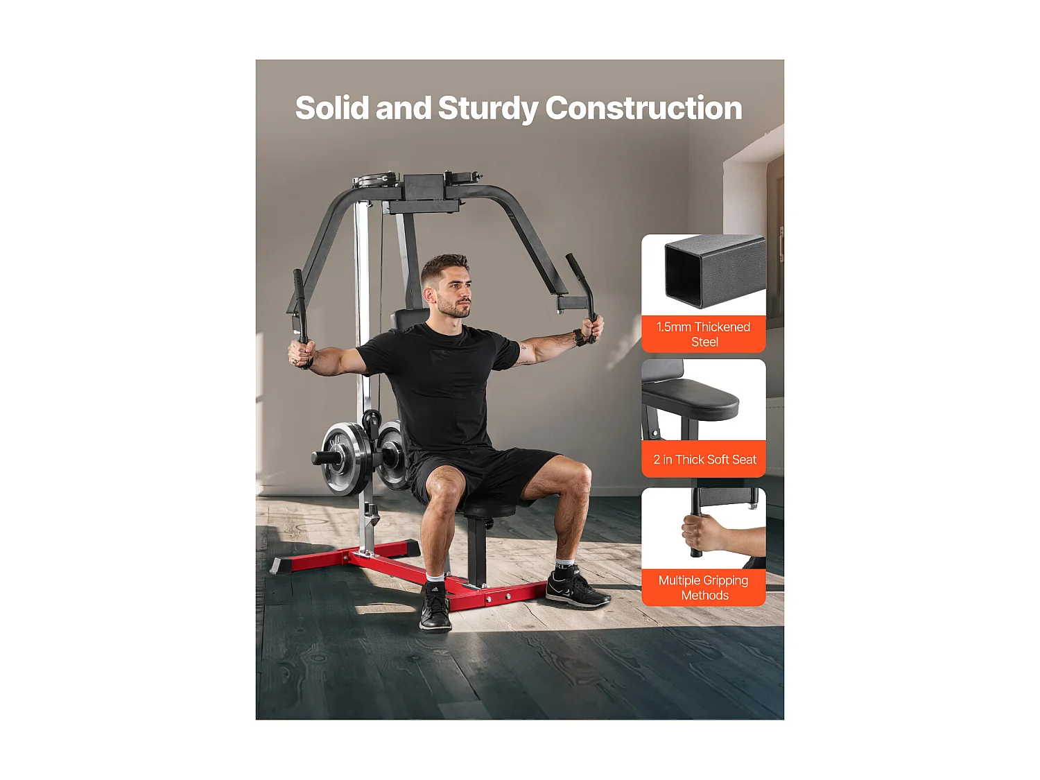 Krafttrainingsgerät SucceBuy , für Brustmuskeln und Schräge Sowie Umgekehrte Deltamuskel