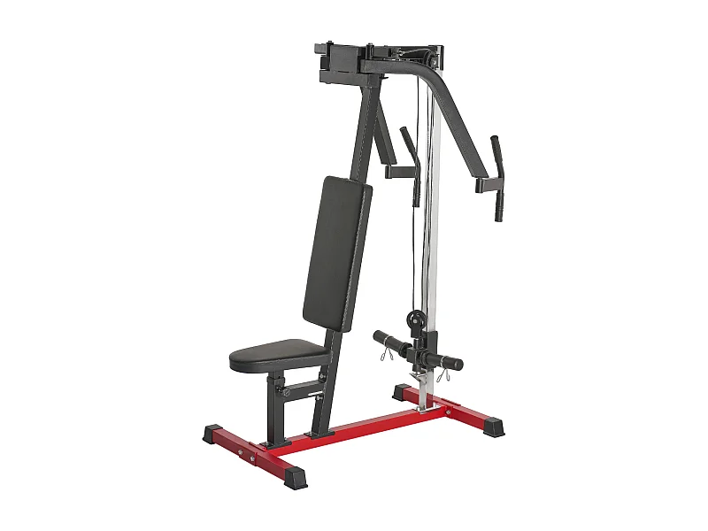 Máquina de prensa de pecho ajustable SucceBuy, capacidad de 204 kg, equipo para entrenamiento de pecho, espalda, deltoides posteriores y hombros, gimnasio en casa