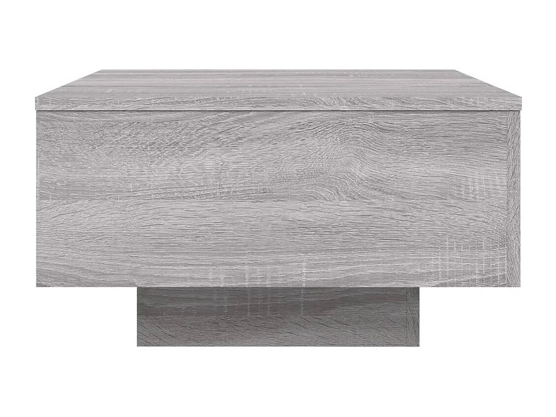 Table basse de salon bois marron 55 x 55 x 31 cm DEC037693