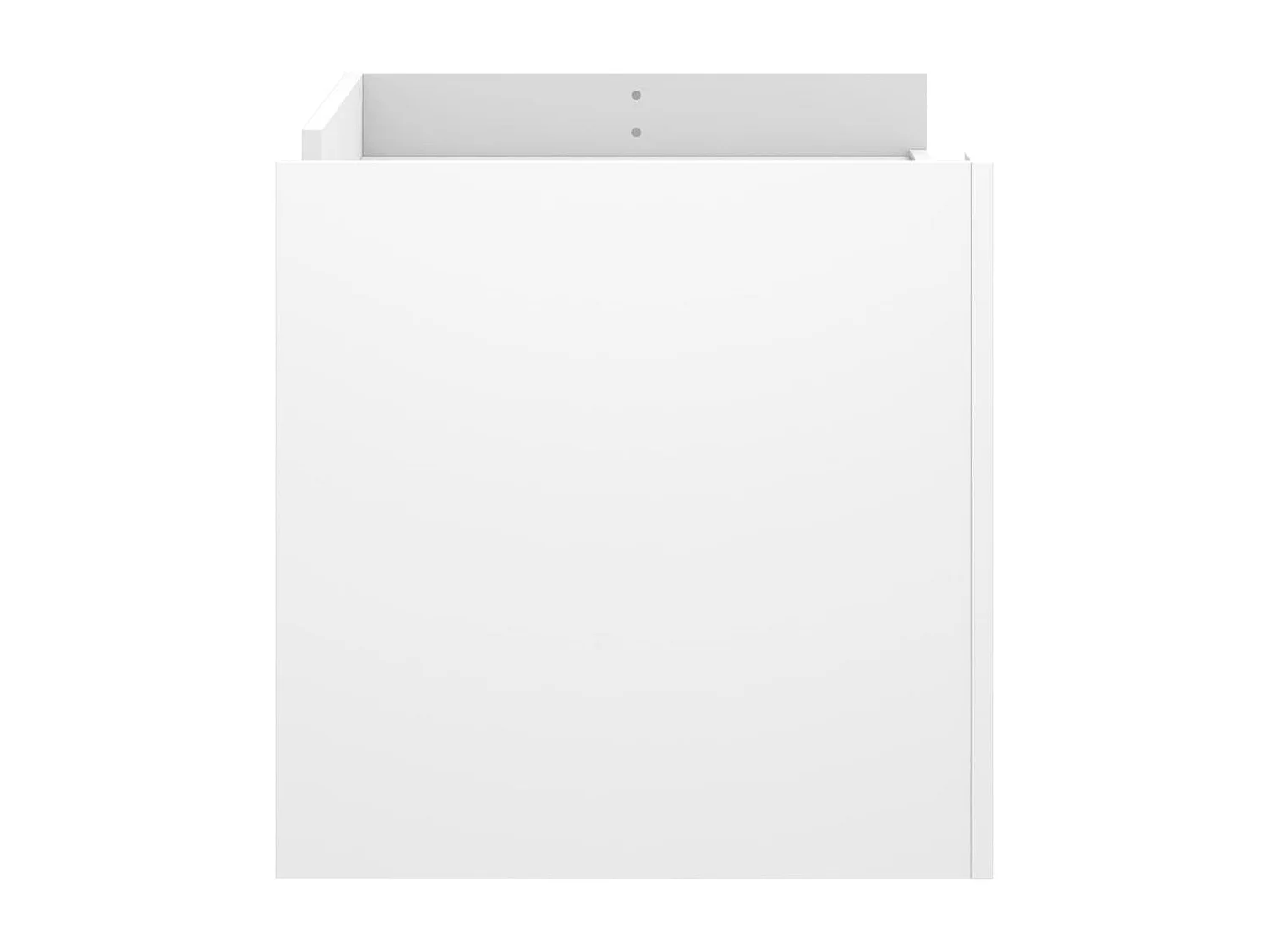 Table basse de salon bois blanche 100 x 50 x 50 cm DEC037797