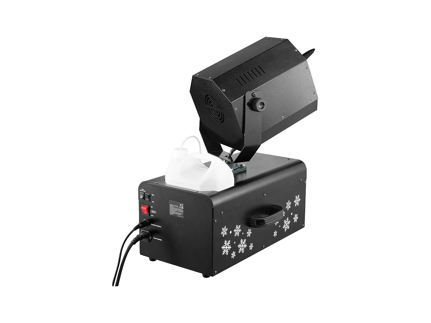 Machine à Neige SucceBuy, 2000 W avec Télécommande Sans Fil pour Événements, pour Noël, Mariages, Création d'un Monde Enneigé Magique