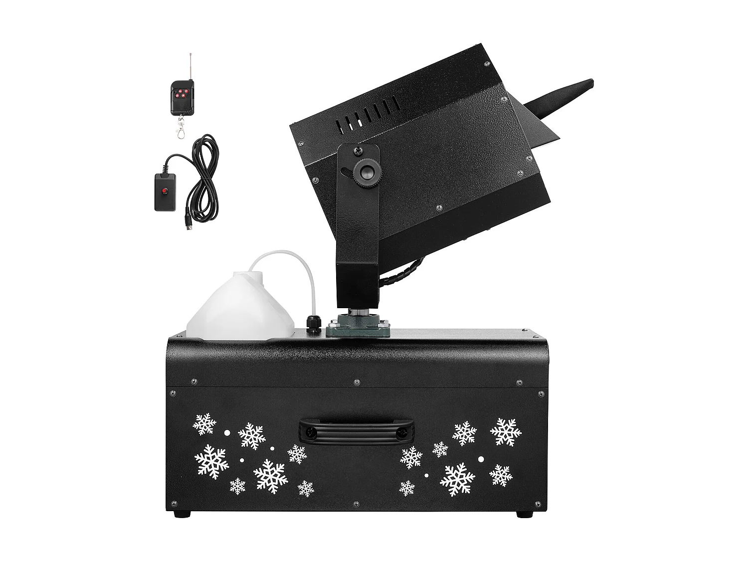 Schneemaschine SucceBuy , 2000 W mit Funkfernbedienung für Veranstaltungen, für Weihnachten, Hochzeiten, Gestaltung einer Zauberhaften Schneelandschaft