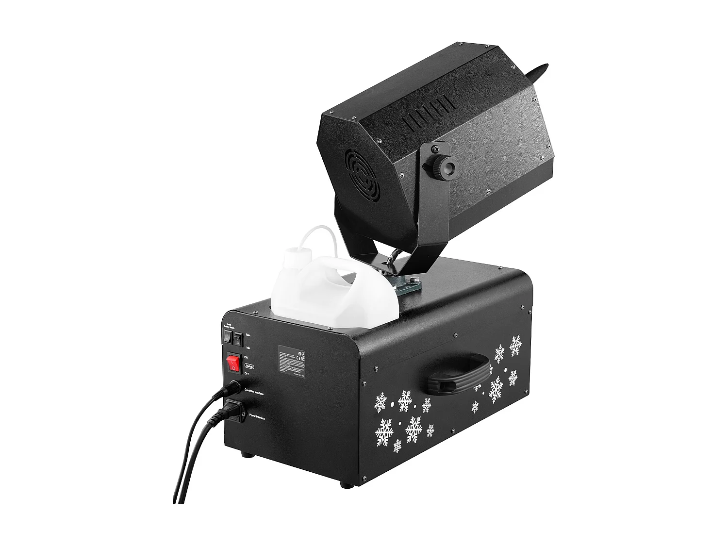 Schneemaschine SucceBuy , 2000 W mit Funkfernbedienung für Veranstaltungen, für Weihnachten, Hochzeiten, Gestaltung einer Zauberhaften Schneelandschaft