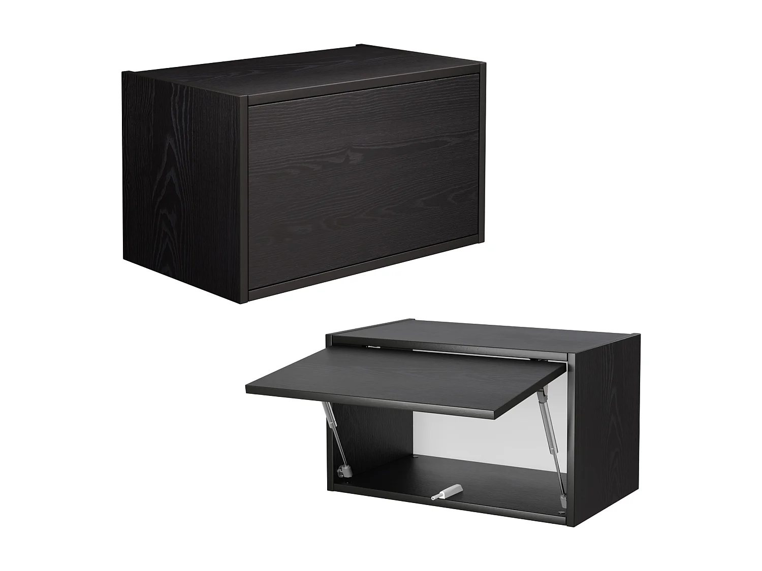 Armoire suspendue - 60 cm - 80 x m - 100 cm - Armoire murale rabattable - Pour salle de bain, couloir, salon