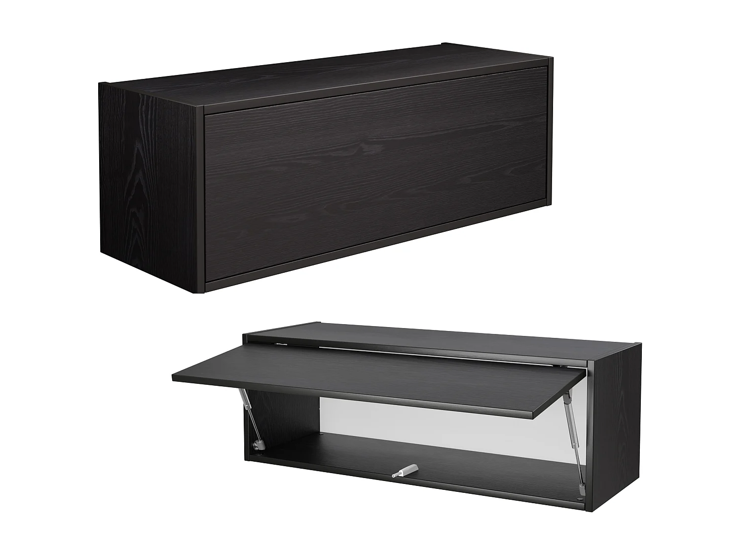 Hangkast - 60 cm - 80 x m - 100 cm - Klapbare wandkast - Voor badkamer, gang of woonkamer