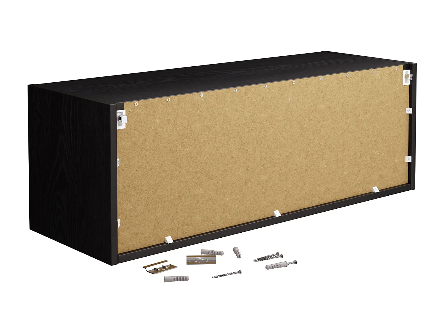 Hangkast - 60 cm - 80 x m - 100 cm - Klapbare wandkast - Voor badkamer, gang of woonkamer