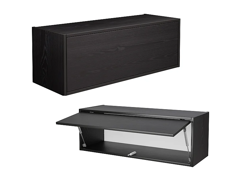 Szafka wisząca – 60 cm – 80 x m – 100 cm – Szafka ścienna uchylna – Do łazienki, przedpokoju lub salonu