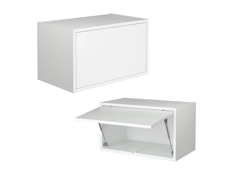 Hängeschrank - 60 cm - 80 x m - 100 cm - Klappbarer Wandschrank - Für Bad, Flur oder Wohnzimmer