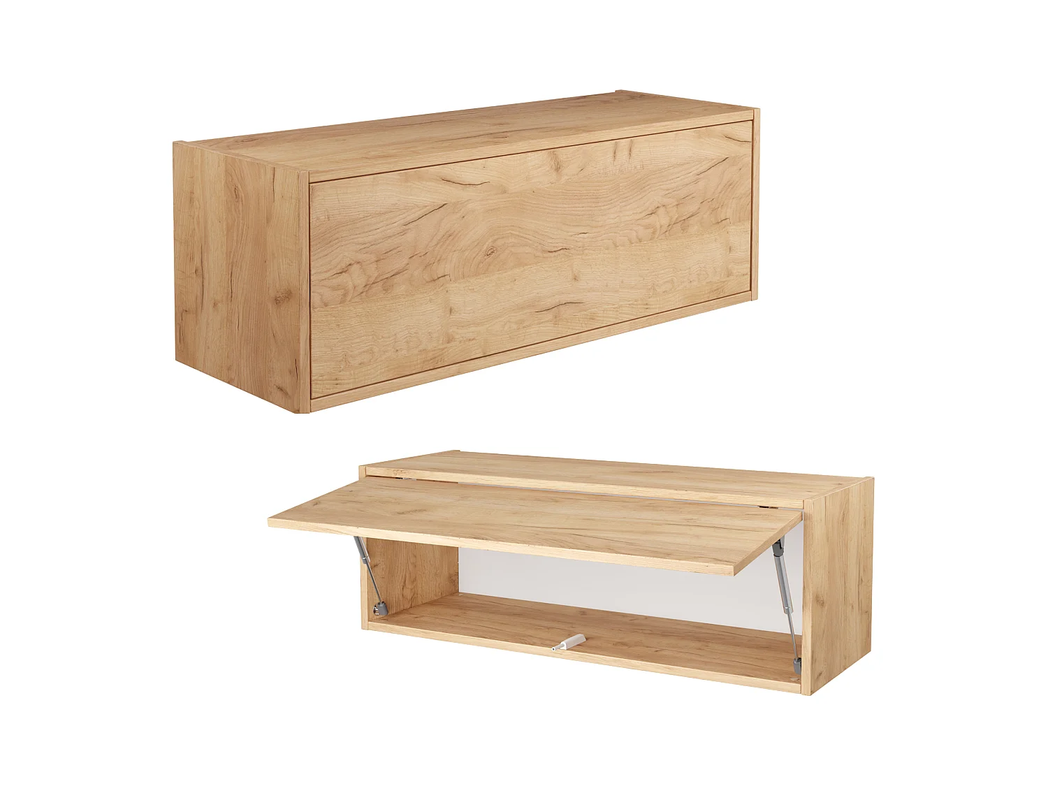Armoire suspendue - 60 cm - 80 x m - 100 cm - Armoire murale rabattable - Pour salle de bain, couloir, salon
