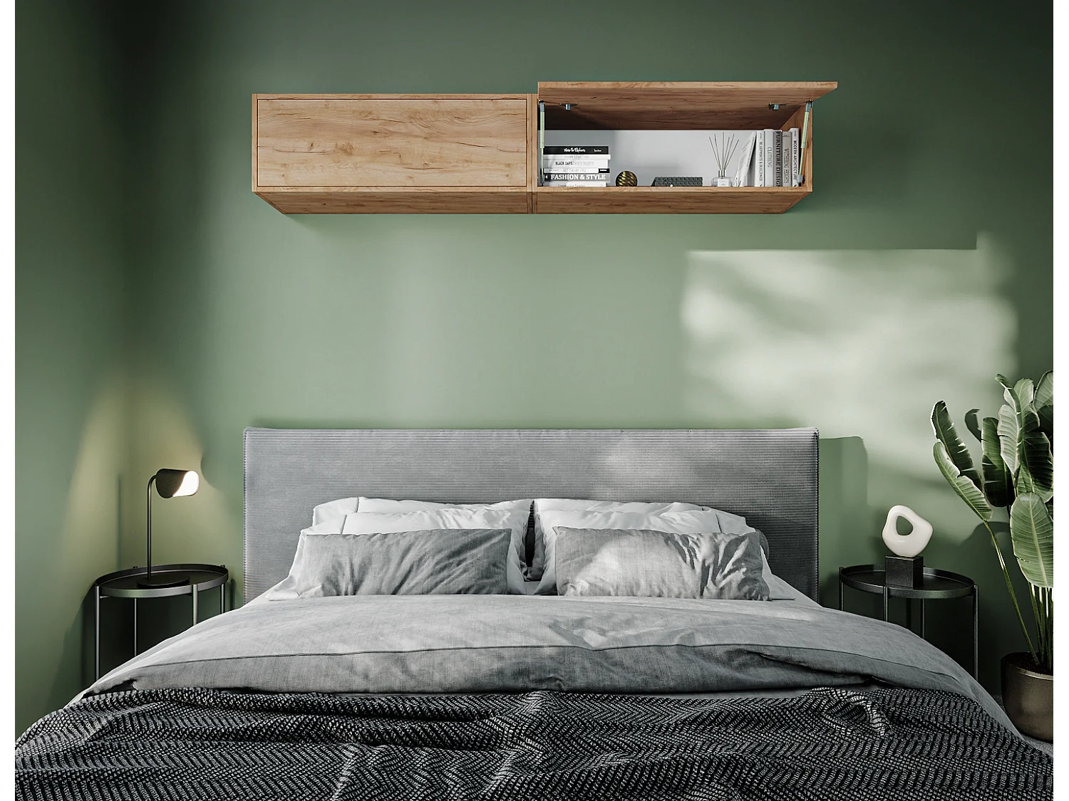 hängeschrank - 60 cm - 80 x m - 100 cm - klappbarer wandschrank