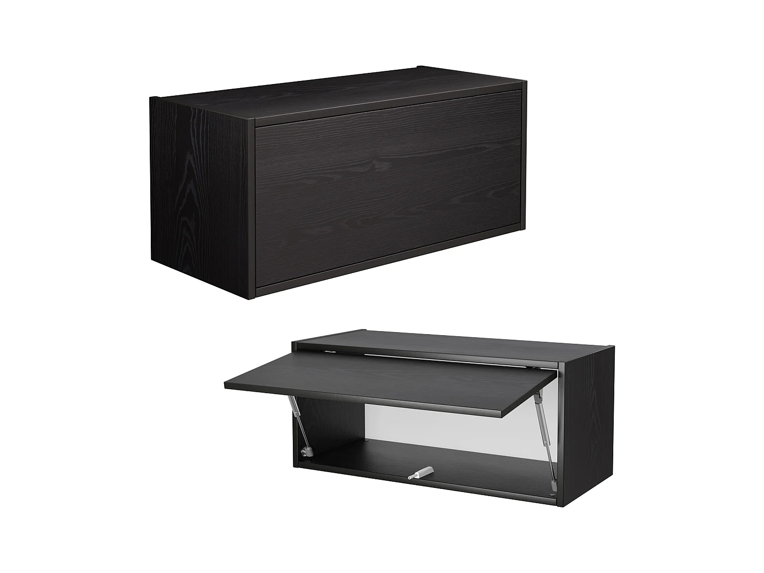 Armoire suspendue - 60 cm - 80 x m - 100 cm - Armoire murale rabattable - Pour salle de bain, couloir, salon