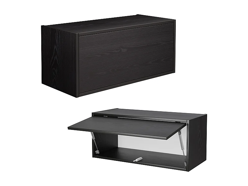 Hängeschrank - 60 cm - 80 x m - 100 cm - Klappbarer Wandschrank - Für Bad, Flur oder Wohnzimmer