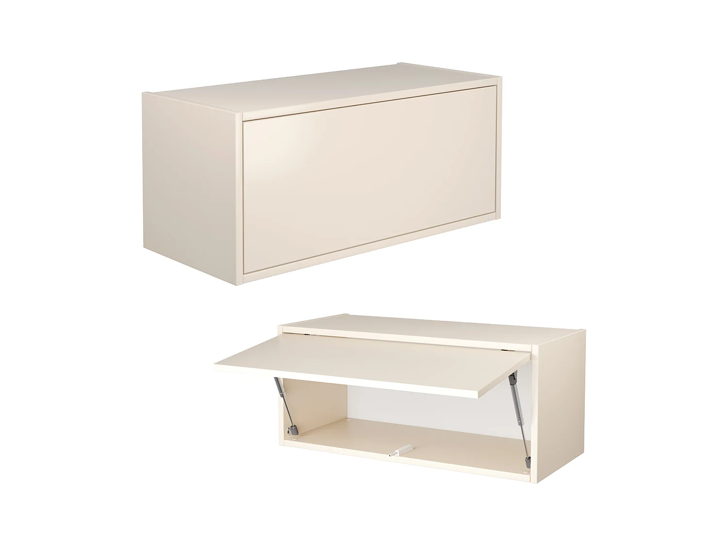 Hängeschrank - 60 cm - 80 x m - 100 cm - Klappbarer Wandschrank - Für Bad, Flur oder Wohnzimmer