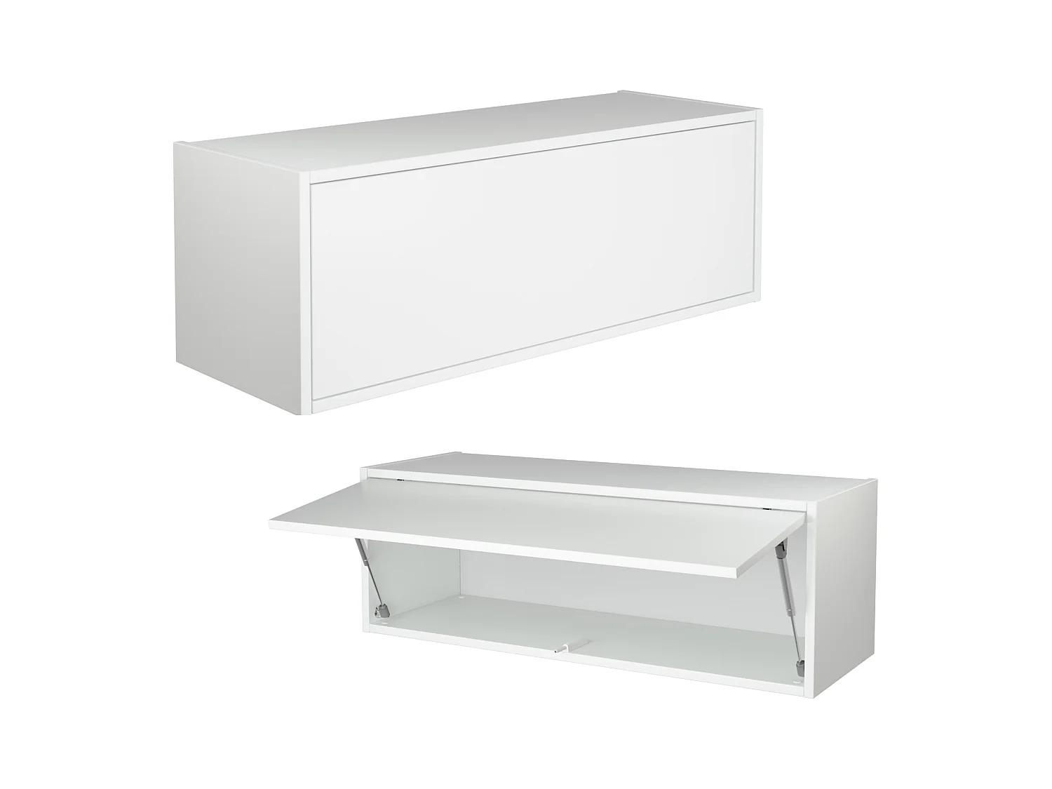 Armoire suspendue - 60 cm - 80 x m - 100 cm - Armoire murale rabattable - Pour salle de bain, couloir, salon