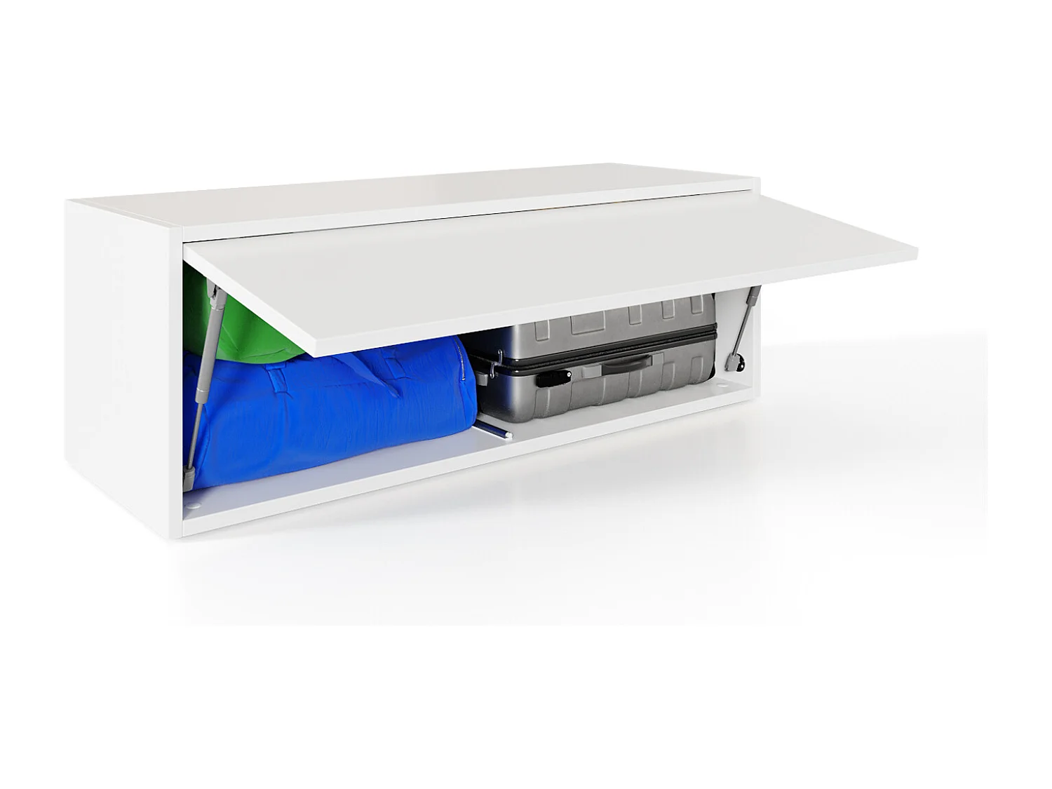 Armário suspenso - 60 cm - 80 x m - 100 cm - Armário de parede rebatível - Para casa de banho, corredor ou sala de estar