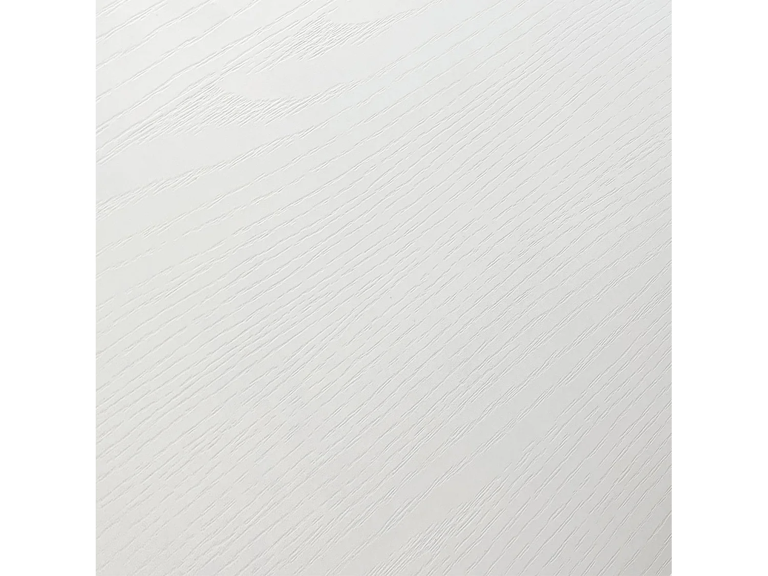 Tavolo in legno, finitura bianco, base a X in metallo bianco, 180×90–260×90 - CAMAIORE