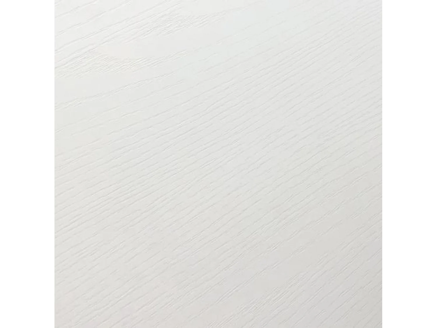 Holztisch, weiß lackiert, Untergestell aus anthrazitfarbenem Metall, 180×90–260×90 cm – CARRARA