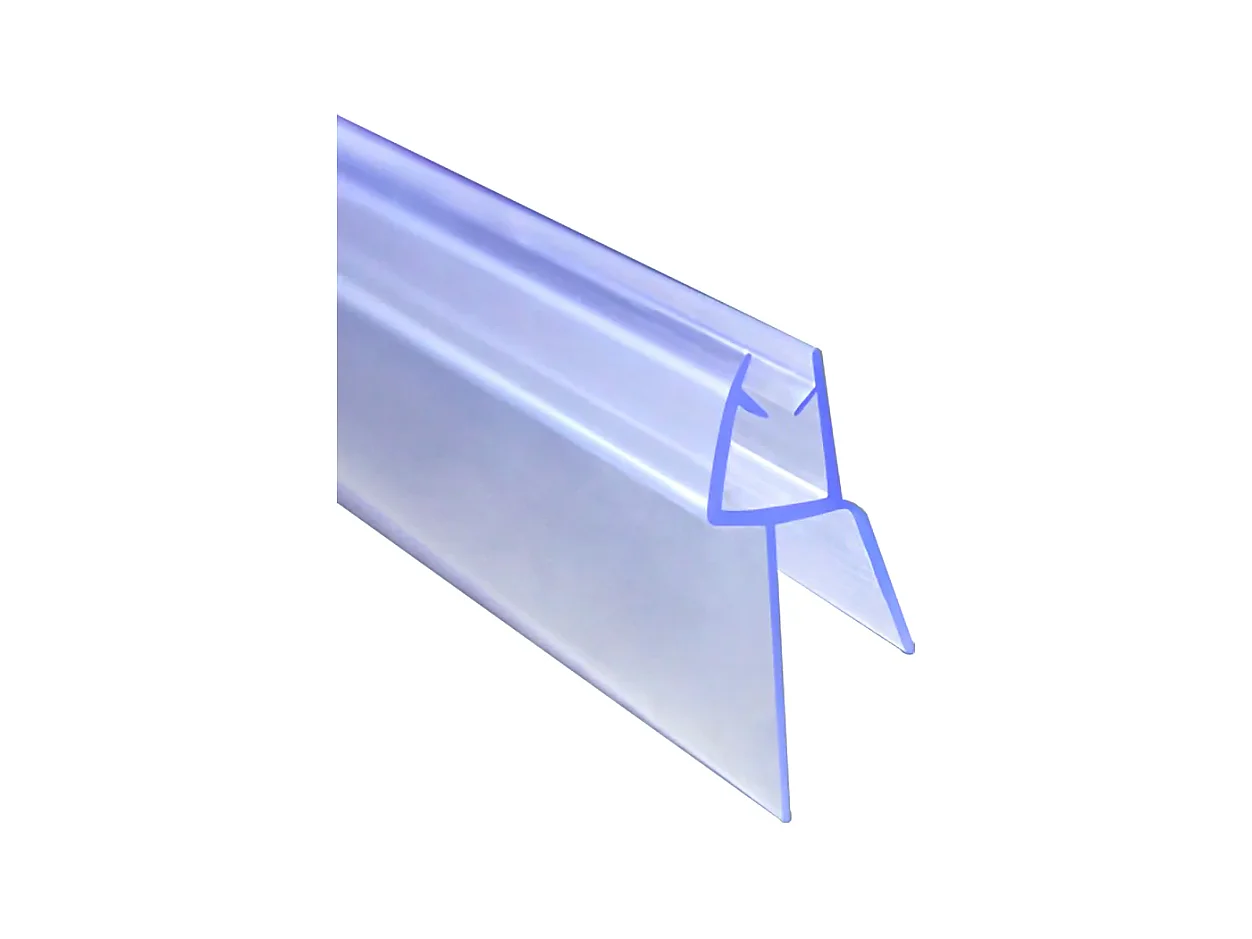 Joint d'étanchéité pour porte de douche en 90cm pour la vitre - pour la vitre 8 mm - transparent