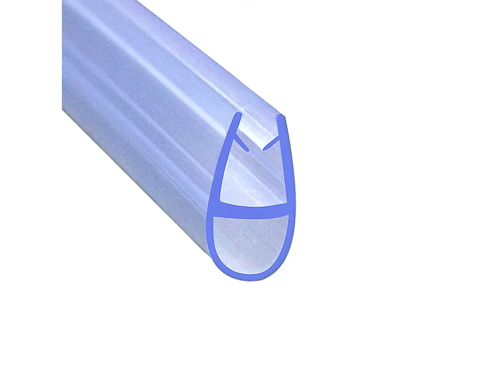 Joint d'étanchéité pour porte de douche en 90cm pour la vitre - pour la vitre 6 mm - transparent