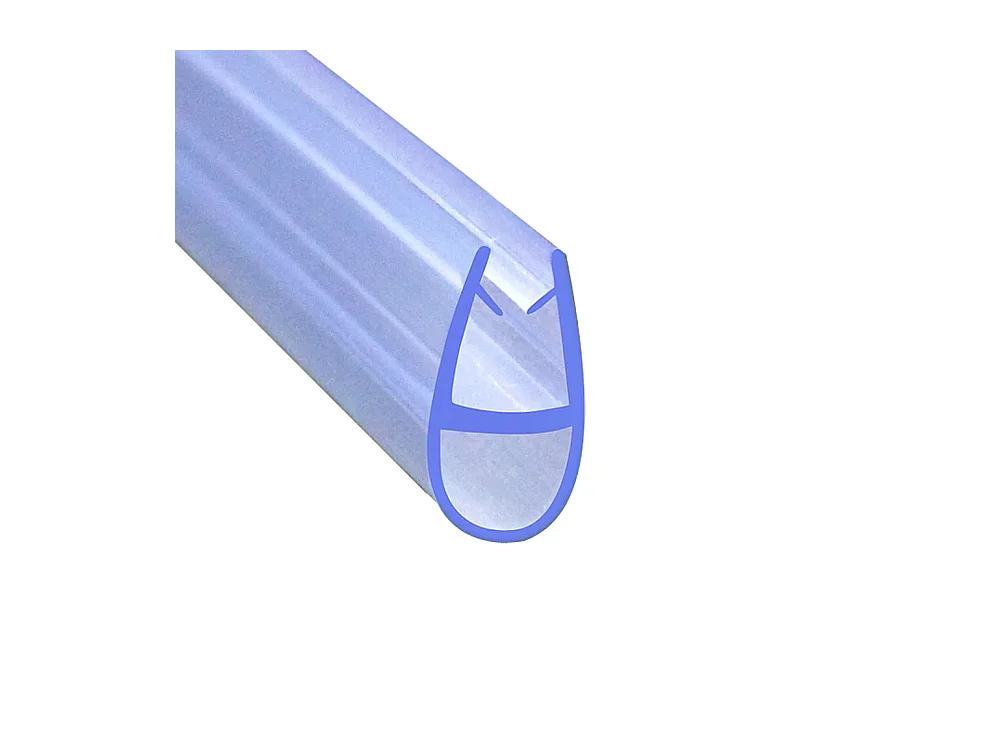 Joint d'étanchéité pour porte de douche en 90cm pour la vitre - pour la vitre 8 mm - transparent