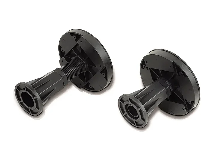 9 pieds réglables pour receveur de douche - hauteur ajustable de 9 à 14 cm, installation facile