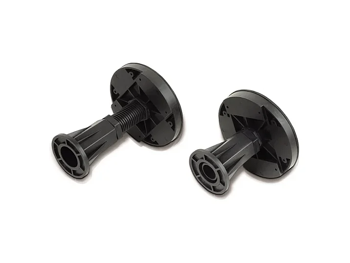 8 pieds réglables pour receveur de douche - hauteur ajustable de 9 à 14 cm, installation facile