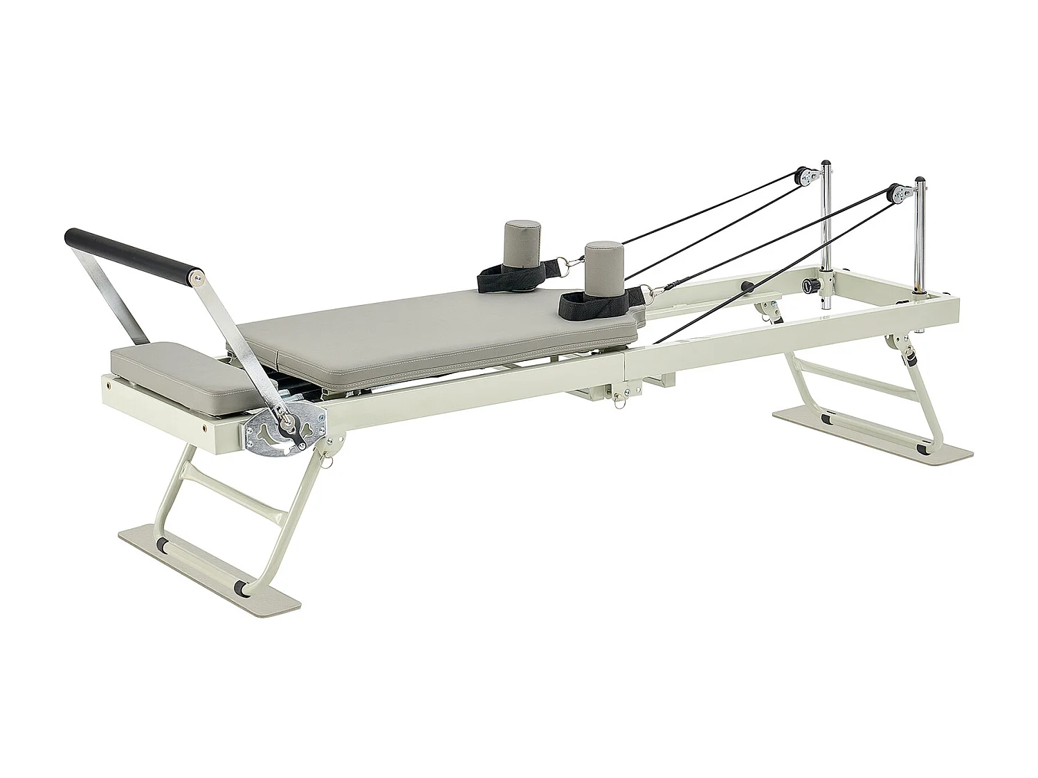 Machine de Pilates SucceBuy Machine de Pilates Reformer Pliable avec Système de Résistance