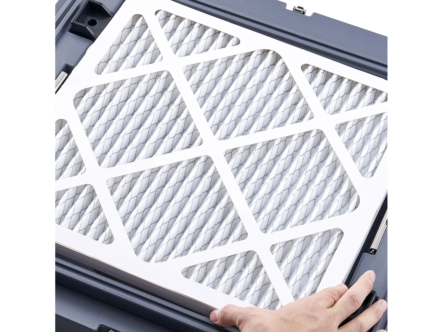 Filtry SucceBuy Zestaw 5 Filtrów z Węglem Aktywnym 40 cm × 40 cm do Oczyszczacza Powietrza