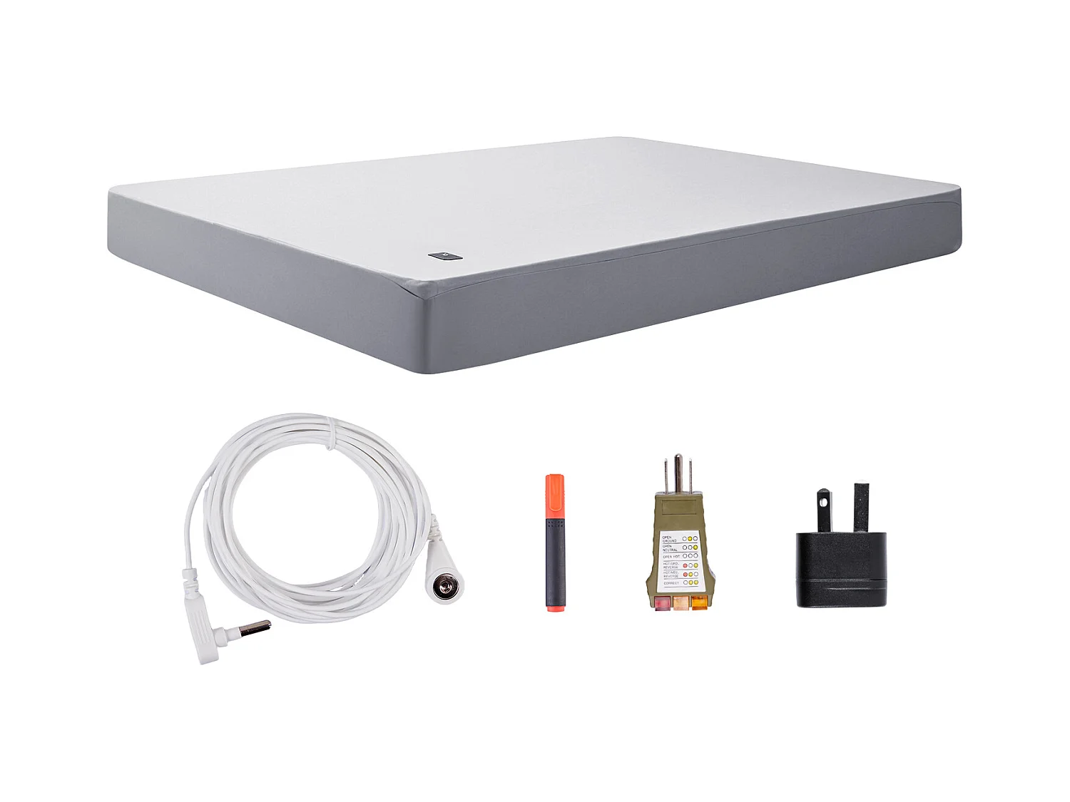 Dessus de Lit SucceBuy Mise à la Terre Feuilles-King Size, 90% Coton + 10% Argent Fiber Mise à la Terre Feuilles