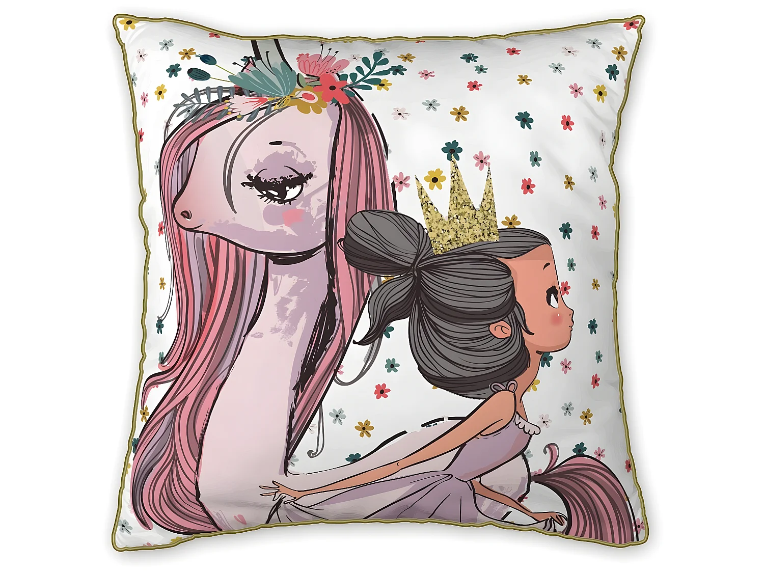 Coussin Licorne pegase
