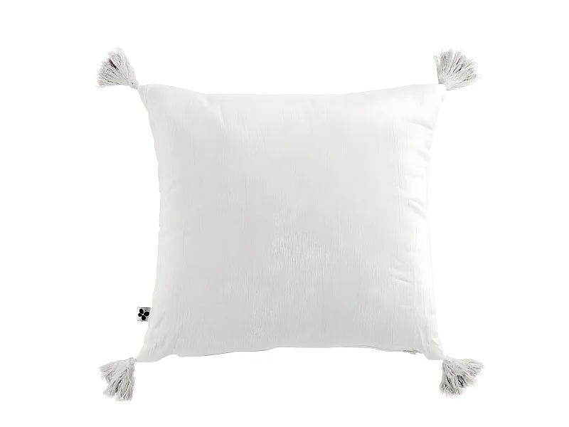 Coussin dehoussable gaze de coton Chantilly 40 cm