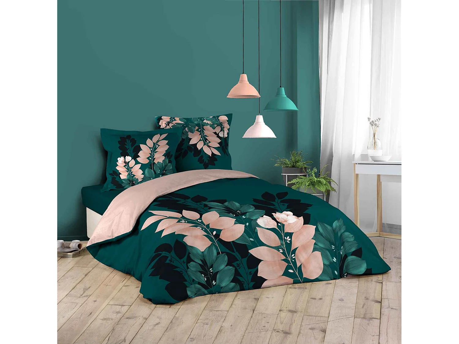 Parure housse couette 260 x 240 cm Bellina