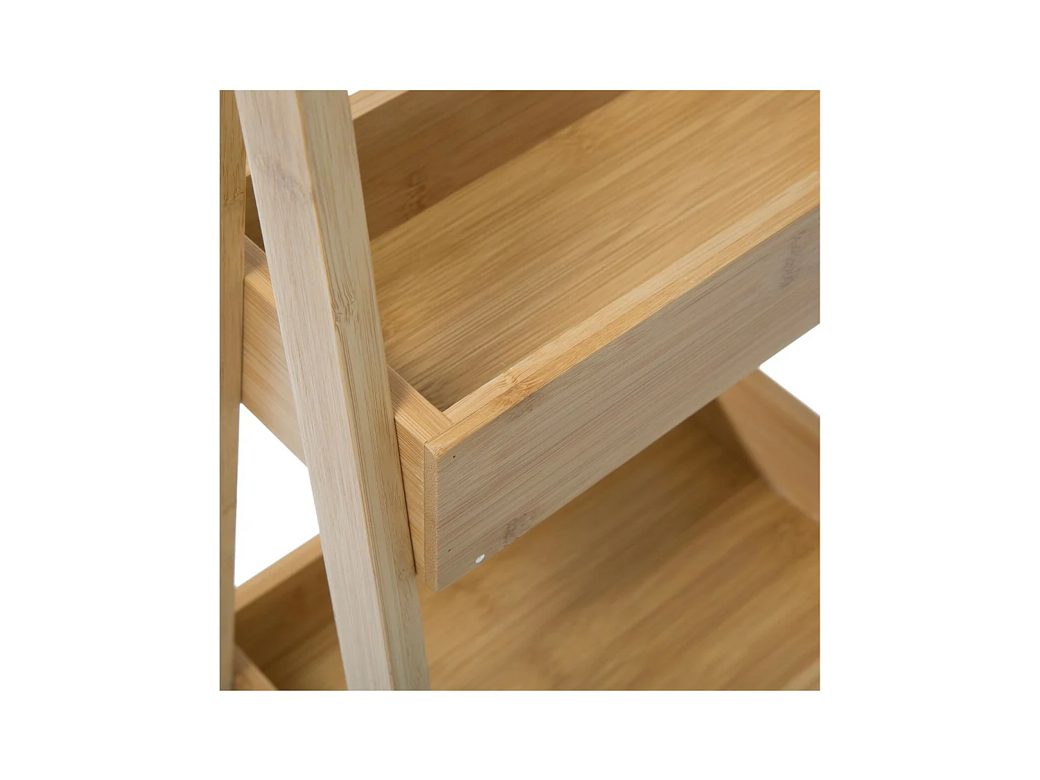 Estantería inclinada de 3 niveles 30 x 2 x 70 cm