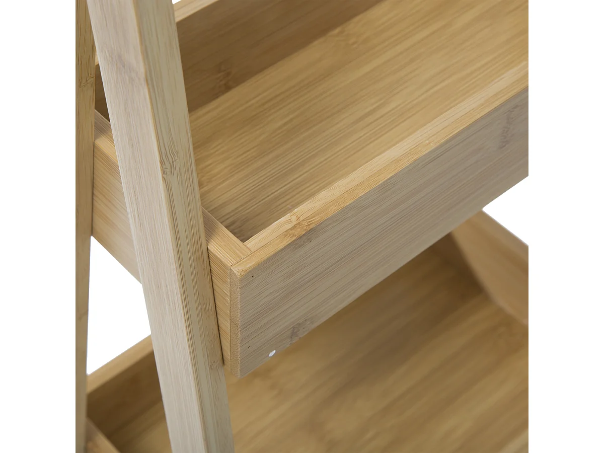 Geneigte 3-stufige Regale 30 x 2 x 70 cm