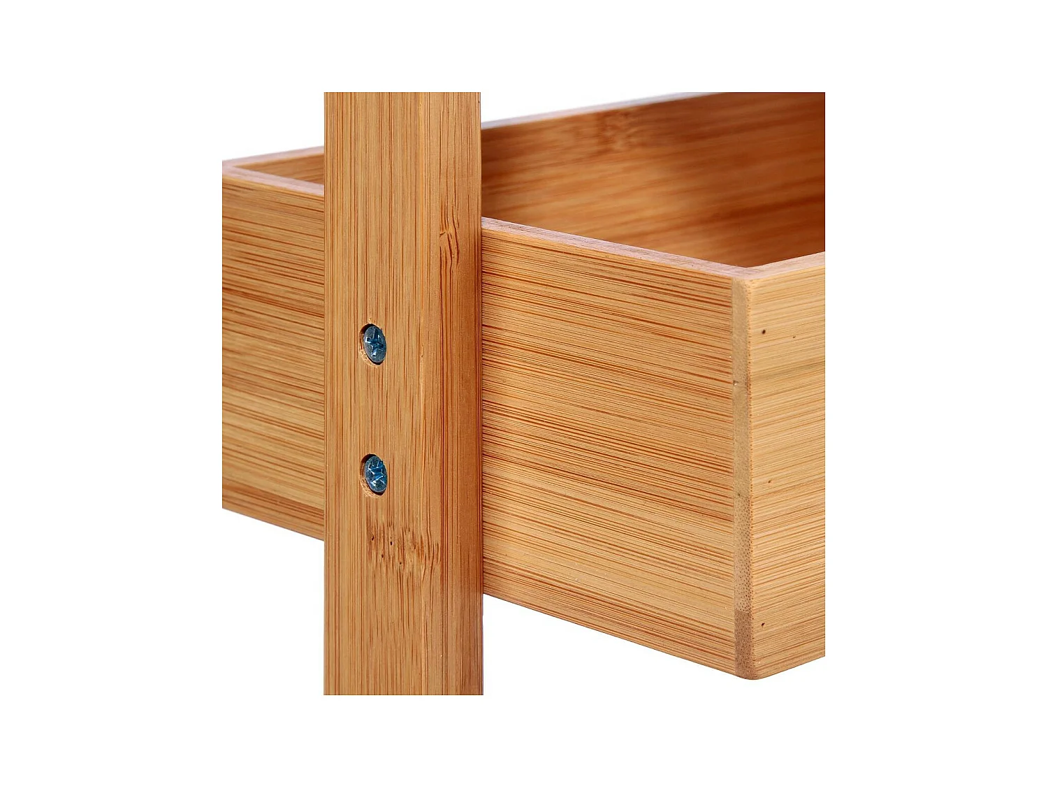 Regal mit 4 Körben aus Bambus