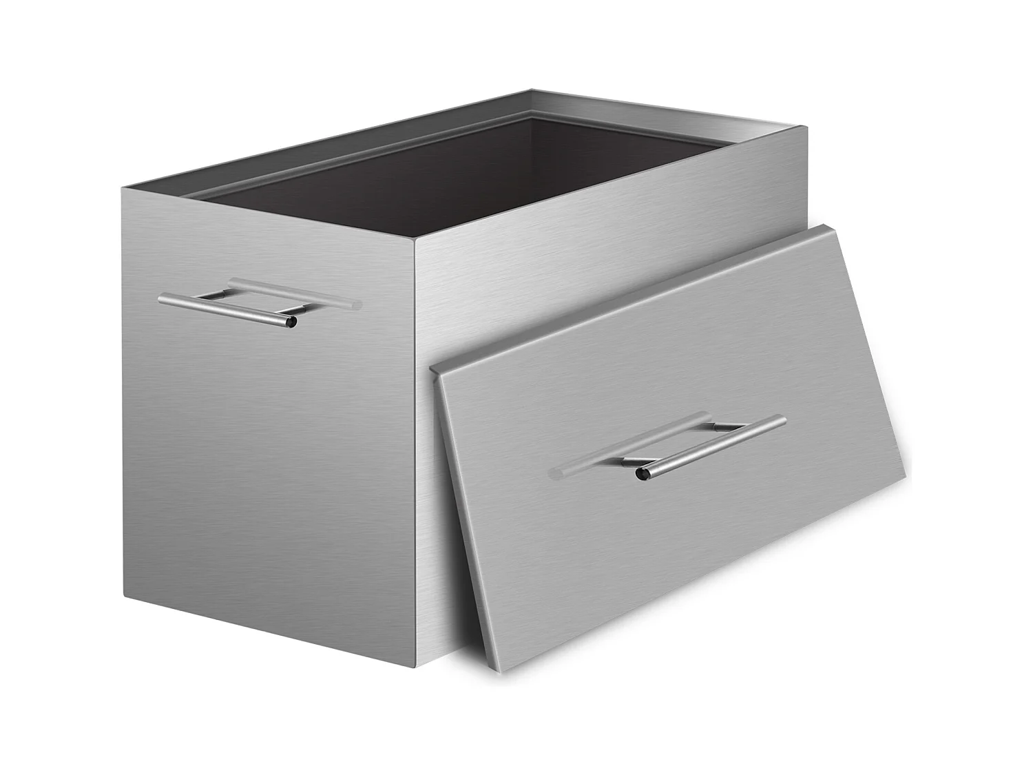 Marmite à Bain-Marie, SucceBuy Marmite à Bain-Marie en Acier Inoxydable de 15 Litres avec Support