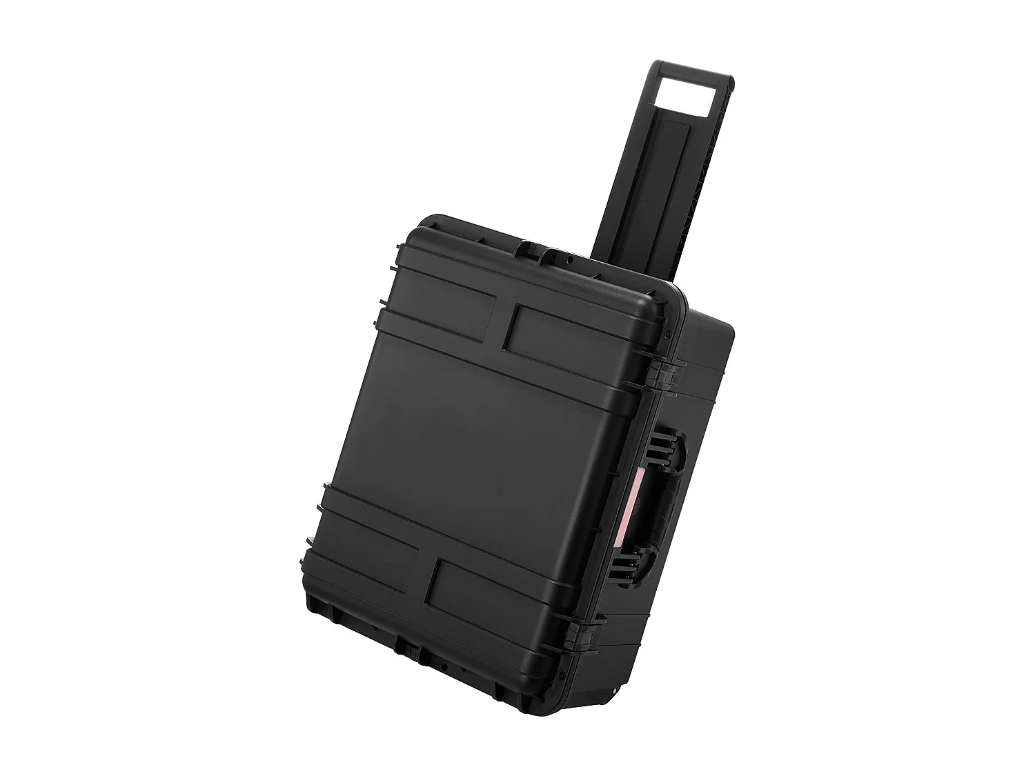 Estojo Rígido Resistente às Intempéries, SucceBuy Mala Estanque de 99 L com Rodas e Alça, Preta