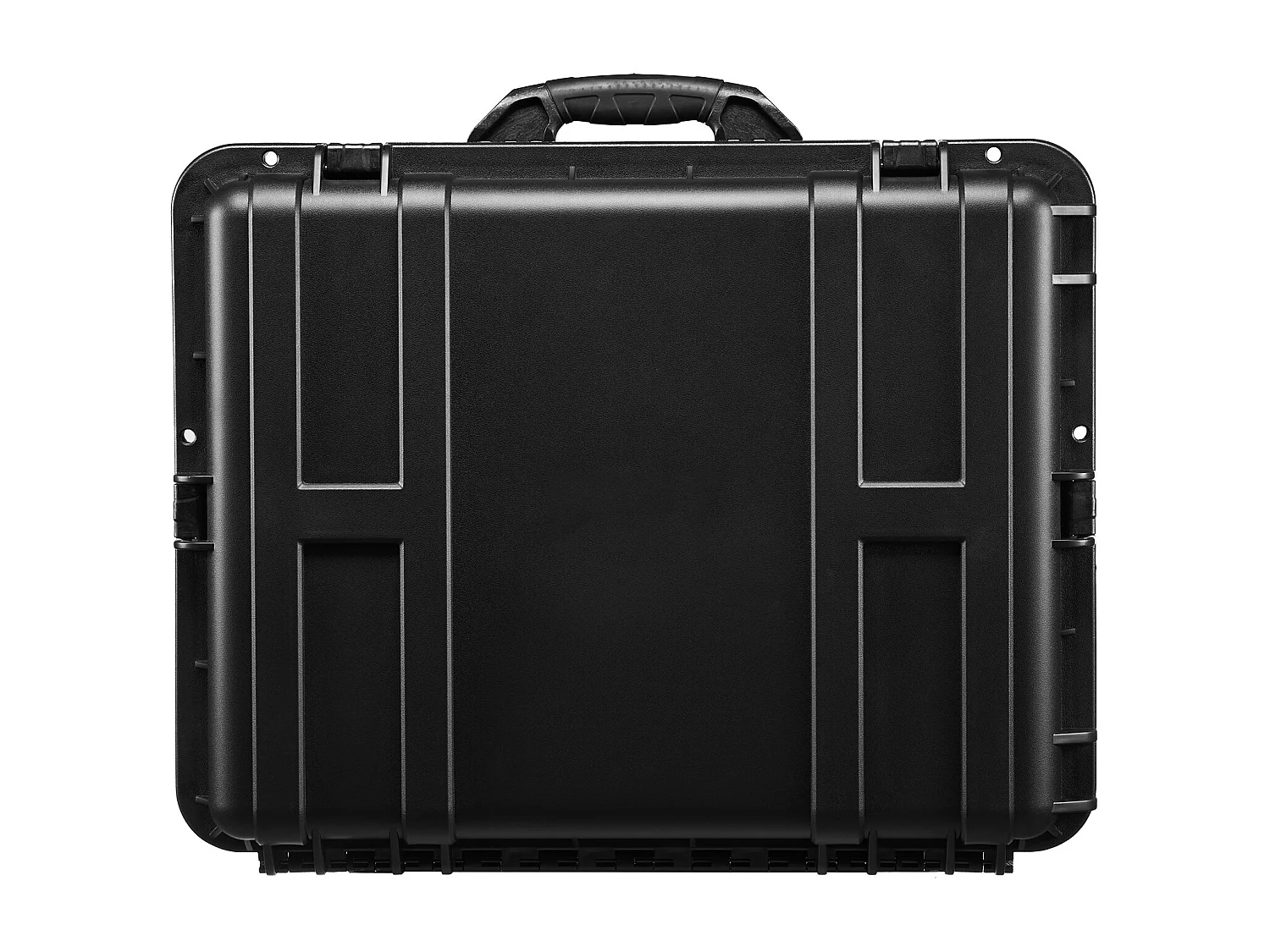 Estojo Rígido Resistente às Intempéries, SucceBuy Mala Estanque de 99 L com Rodas e Alça, Preta