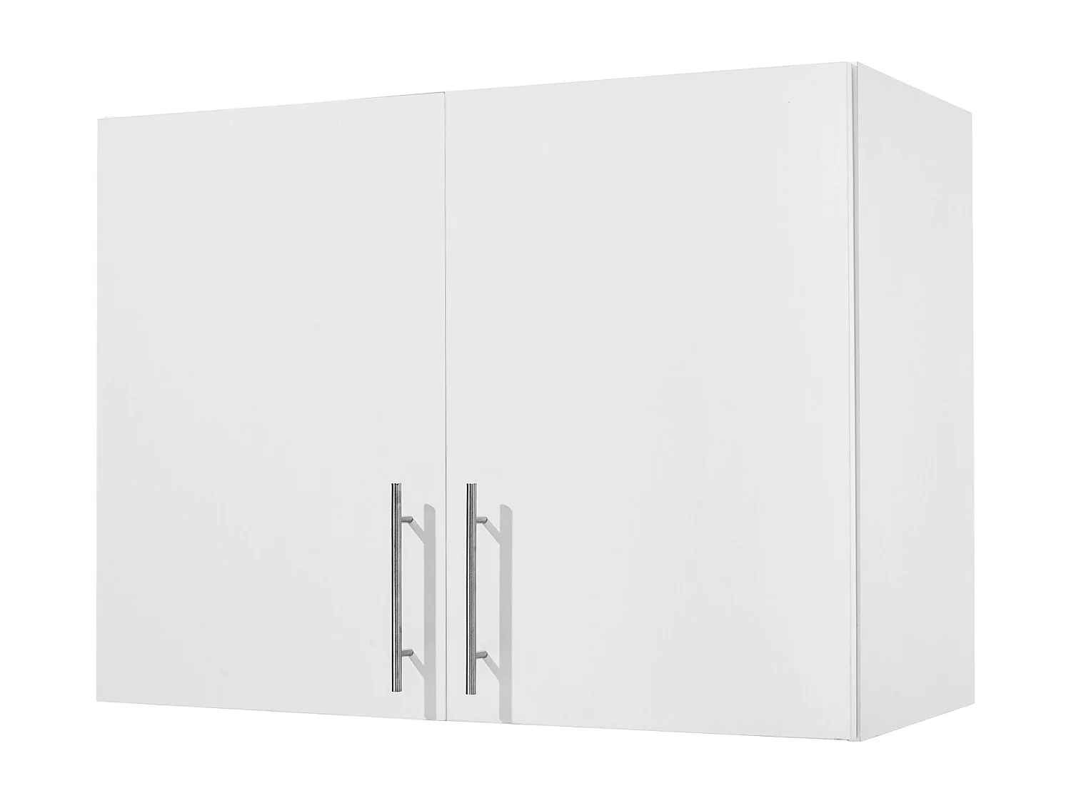 Armoire Murale SucceBuy Armoire Murale de Buanderie avec 2 Portes et 2 Niveaux, 81,5 cm